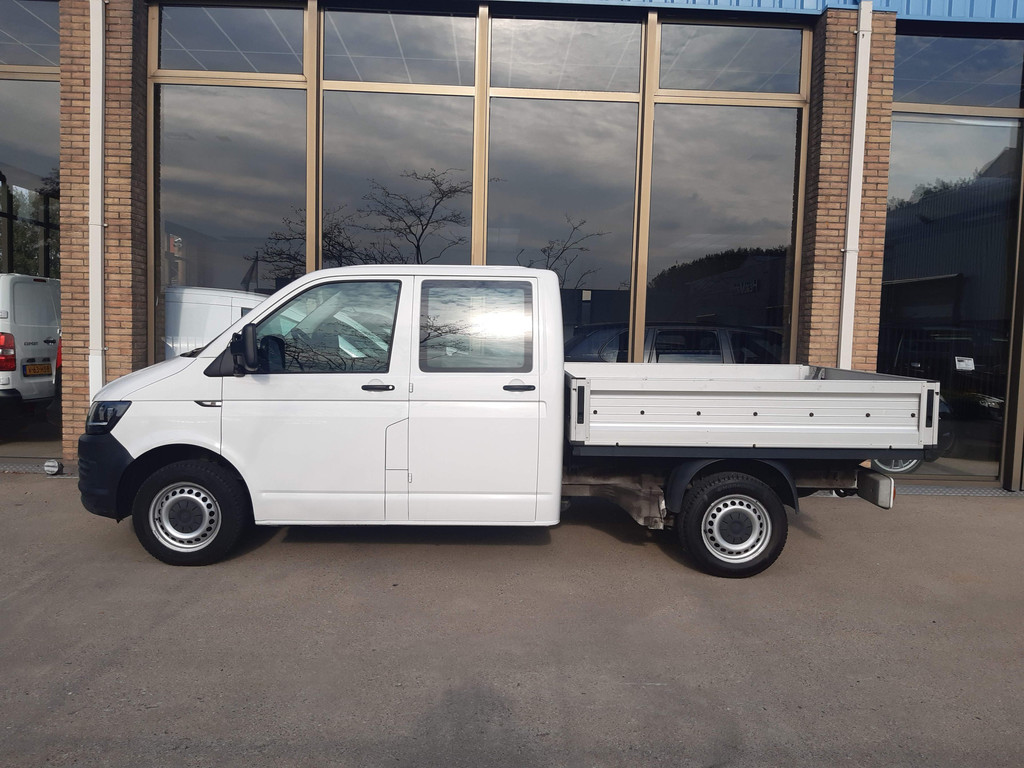 Volkswagen Transporter 2.0 TDI 150 Pk L2 Dubbel Cabine 6-Persoon Airco Cruise control Trekhaak 2500 Kg - Foto 5